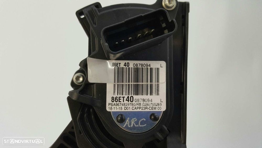 POTENCIÓMETRO PEDAL ACELERADOR CITROEN C4 GRAND PICASSO ATTRACTION - 4