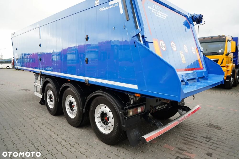 Bodex WYWROTKA 31 m3 / ALUMINIOWA / OŚ PODNOSZONA / SAF / ALUFELGI / - 11