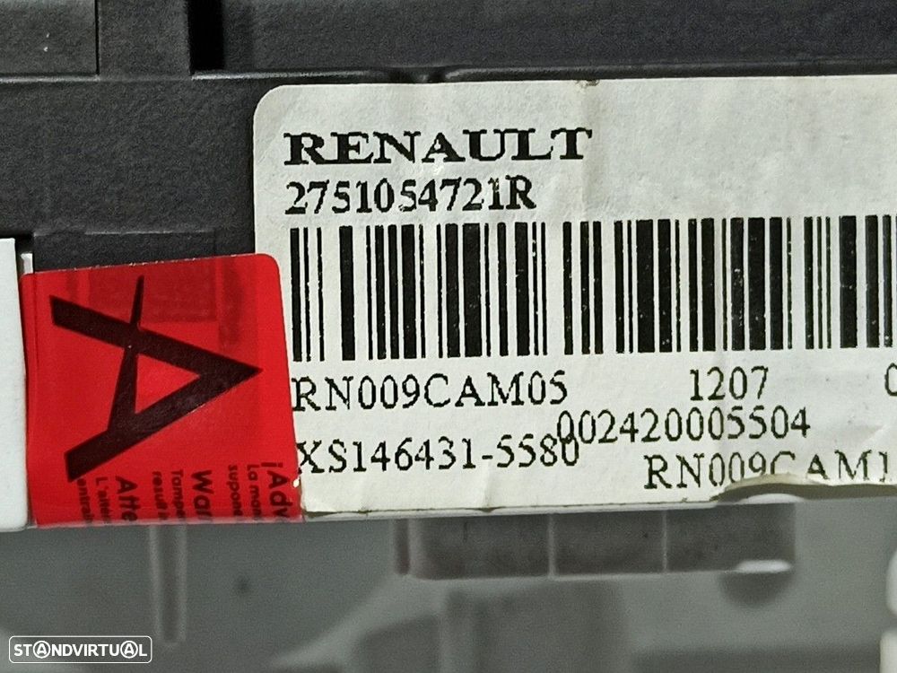 COMANDO SOFAGEM/AR CONDICIONADO RENAULT CLIO V EXPERIENCE - 3