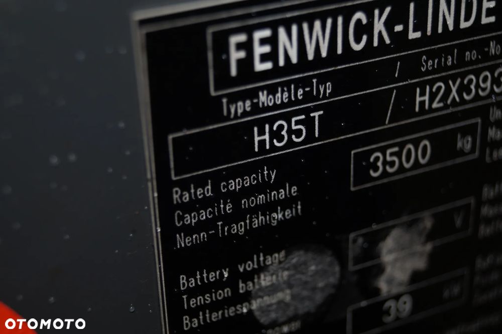 Linde H35T Wózek widłowy Gazowy Duplex - 10