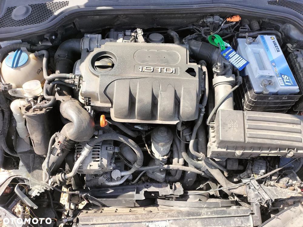 AUDI A3 8P 1.9 TDI 5D LZ5F DRZWI TYŁ PRAWY LEWY ZDERZAK PRZÓD TYŁ KLAPA BELKA BŁOTNIK SZYBA LUSTERKO LAMPA CAŁY NA CZĘŚCI - 9