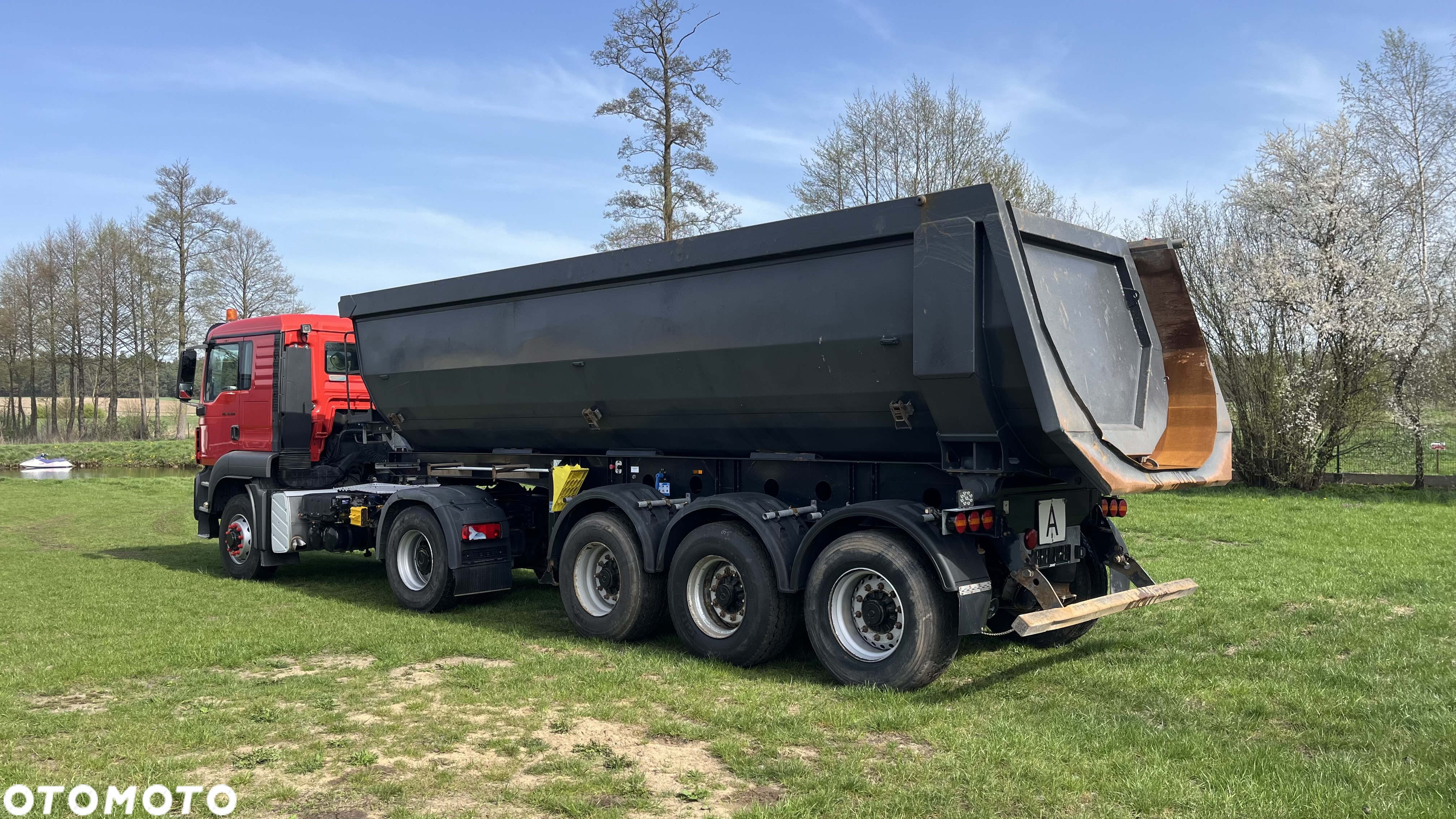 Reisch Naczepa wywrotka Reisch 29m3 Osie SAF Sprowadzona (Meiller, Schwarzmuller, Carnehl) - 2