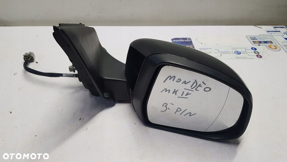 lusterko prawe Ford Mondeo mk4 9 PIN - 11