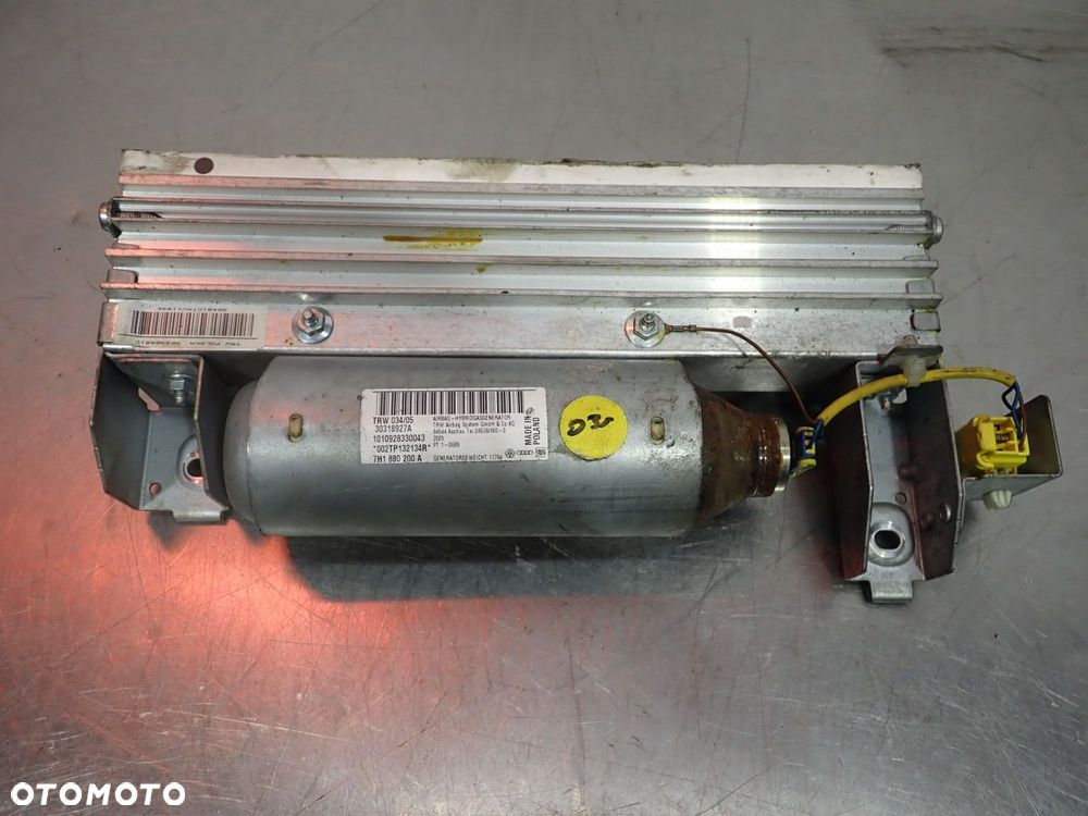 PODUSZKA PASAŻERA VOLKSWAGEN T5 7H1880200A - 3