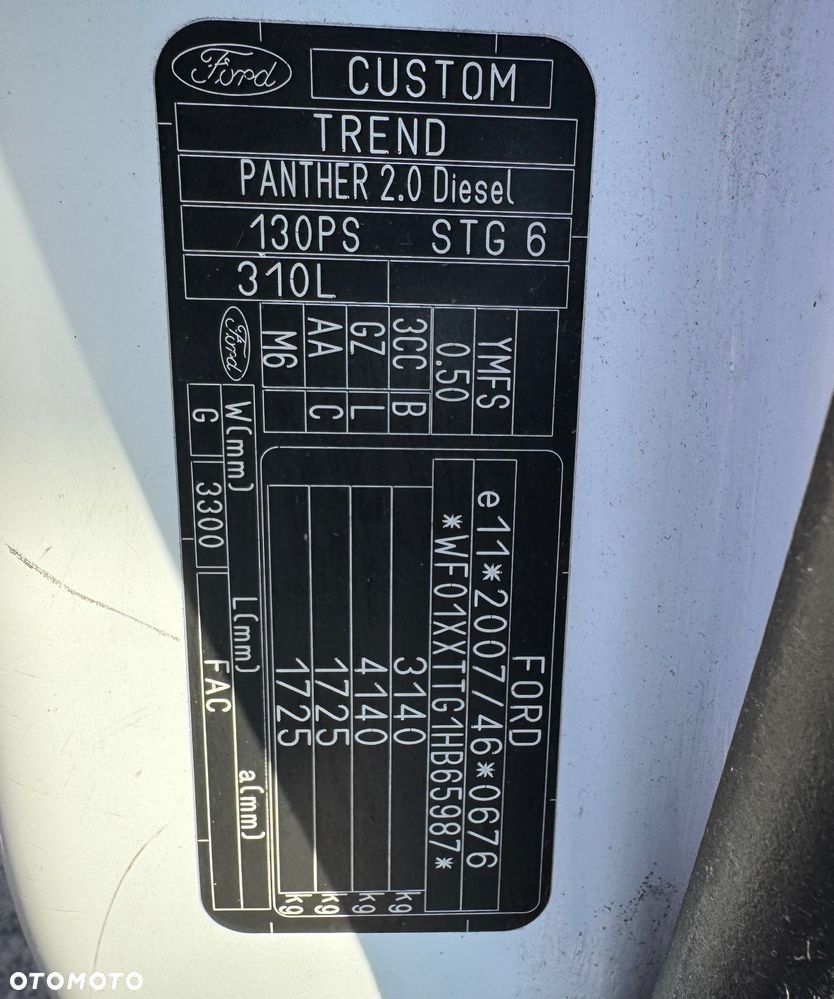 Ford Transit Custom L2H1 VA Autm Trend - 21