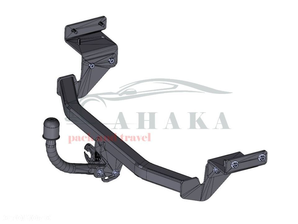Hak Holowniczy Odkręcany Do Kia Pro Ceed Hatchback 2012-2018 - 2