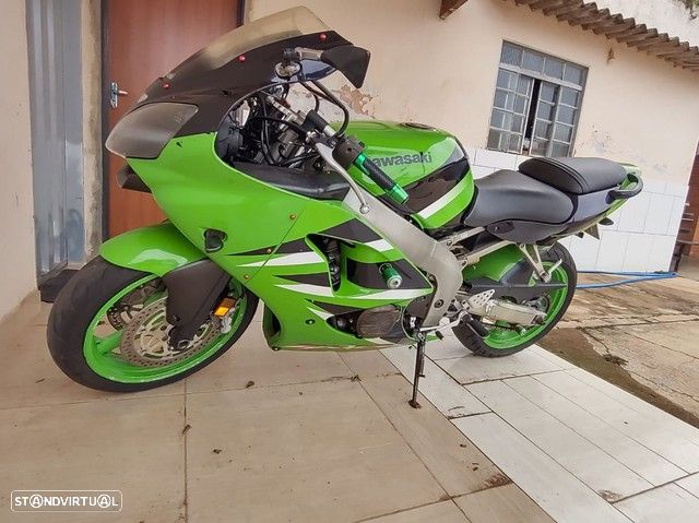 kawasaki ninja zx6r 2001 somente peças - 1