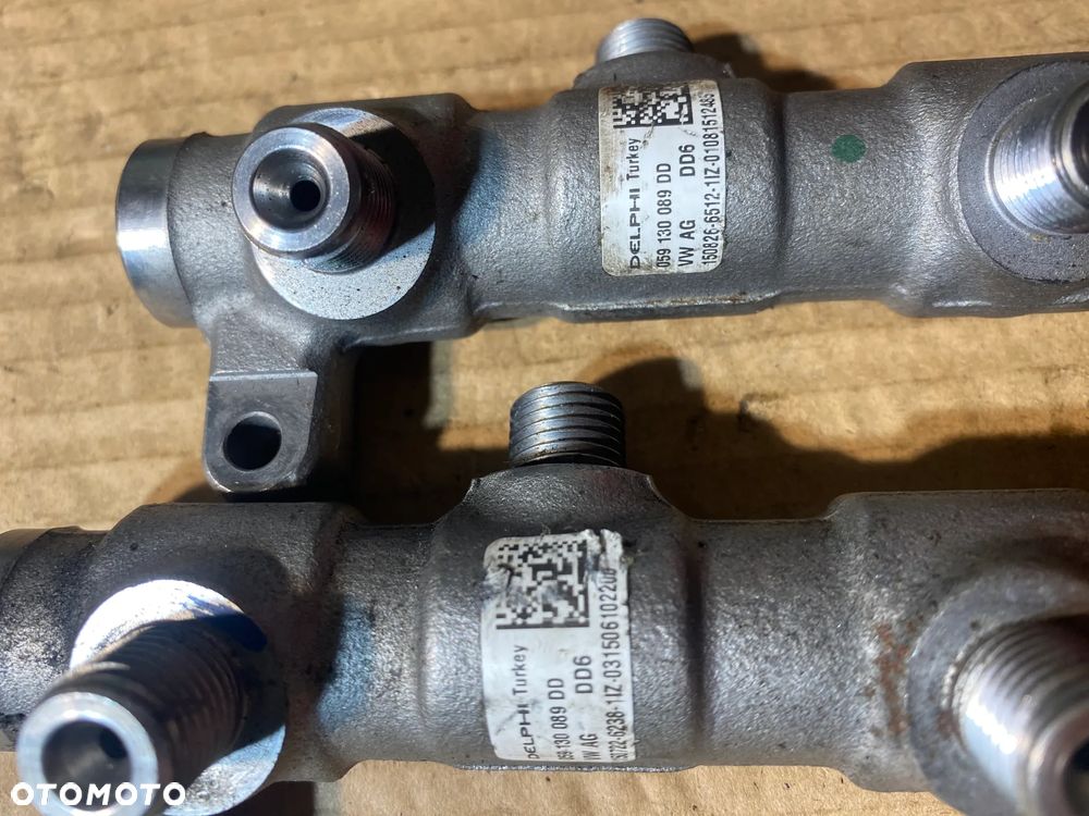 Listwa wtryskowa AUDI VW 3.0tdi 059130089DD z czujnikiem - 2