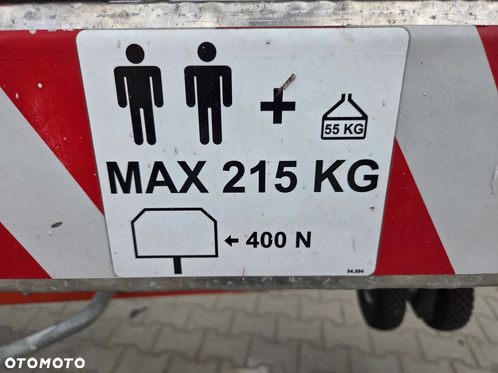 Inny 15 m DINO 150T-2 Podnośnik koszowy na przyczepie ZWYŻKA jak Omme Teupen Denka NiftyLift - 17
