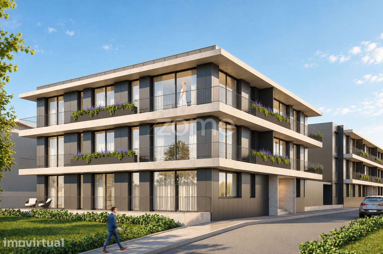 Apartamento T2 Novo no Brufe Green – Vila Nova de Famalicão - Grande imagem: 3/34