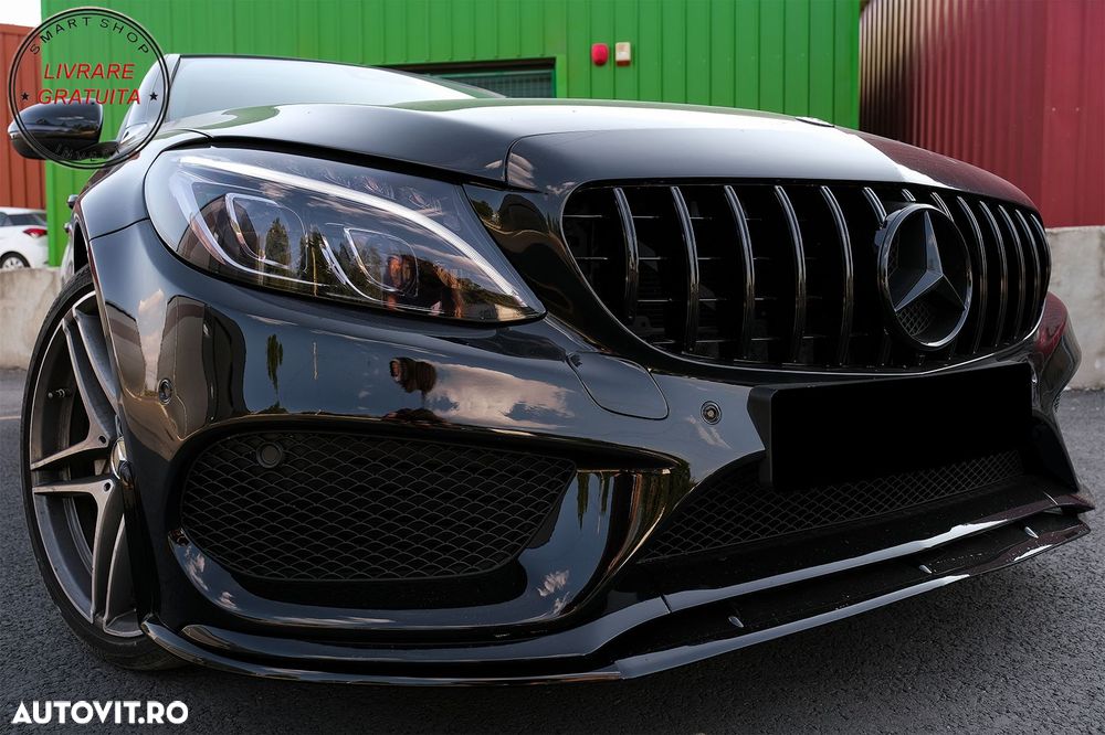 Prelungire Bara Fata Mercedes C-Class W205 S205 A205 C205 Limo Coupe Station Wagon- livrare gratuita - 7