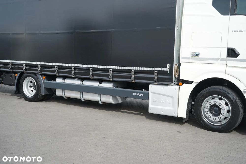 MAN TGX / 18.470 / E 6 / GM / ZESTAW PRZEJAZDOWY 120 M3 / ŁAD. 14 815 KG / RETARDER - 34