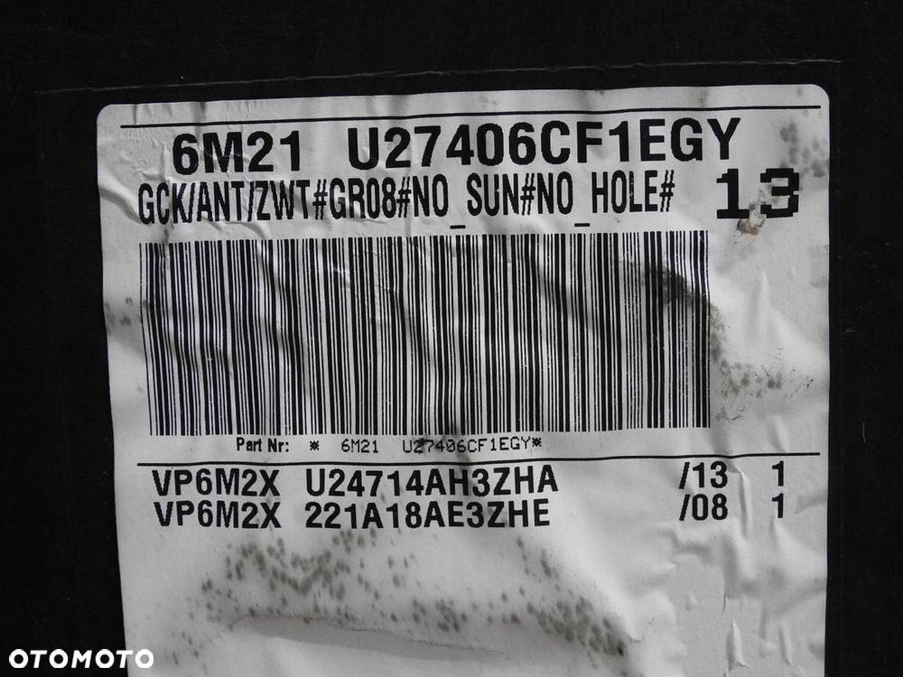 TAPICERKA DRZWI PRAWY TYŁ FORD S-MAX MK1 - 8