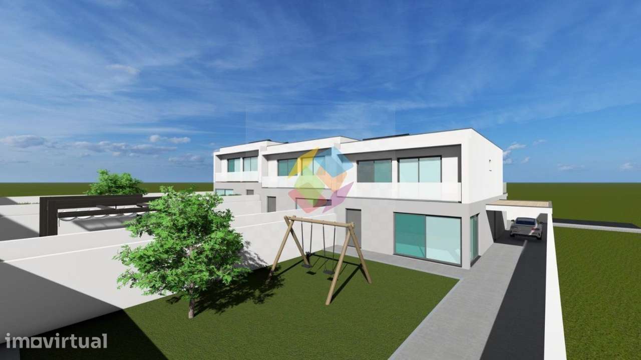 Moradia Geminada T3 Santa Maria de Lamas com piscina - Grande imagem: 3/33