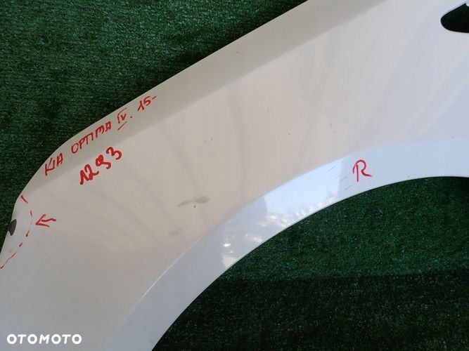 KIA OPTIMA IV 15- błotnik lewy przedni przód - 5