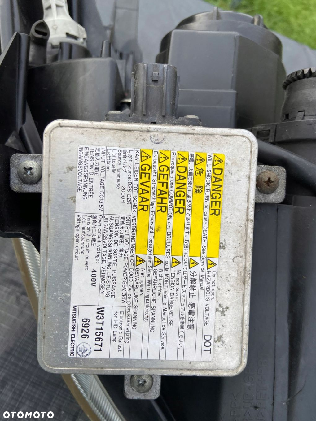 MAZDA 5 05-10 LAMPA LEWY PRZÓD XENON KOMPLETNA ŁADNA ORYGINAŁ EUROPA - 6