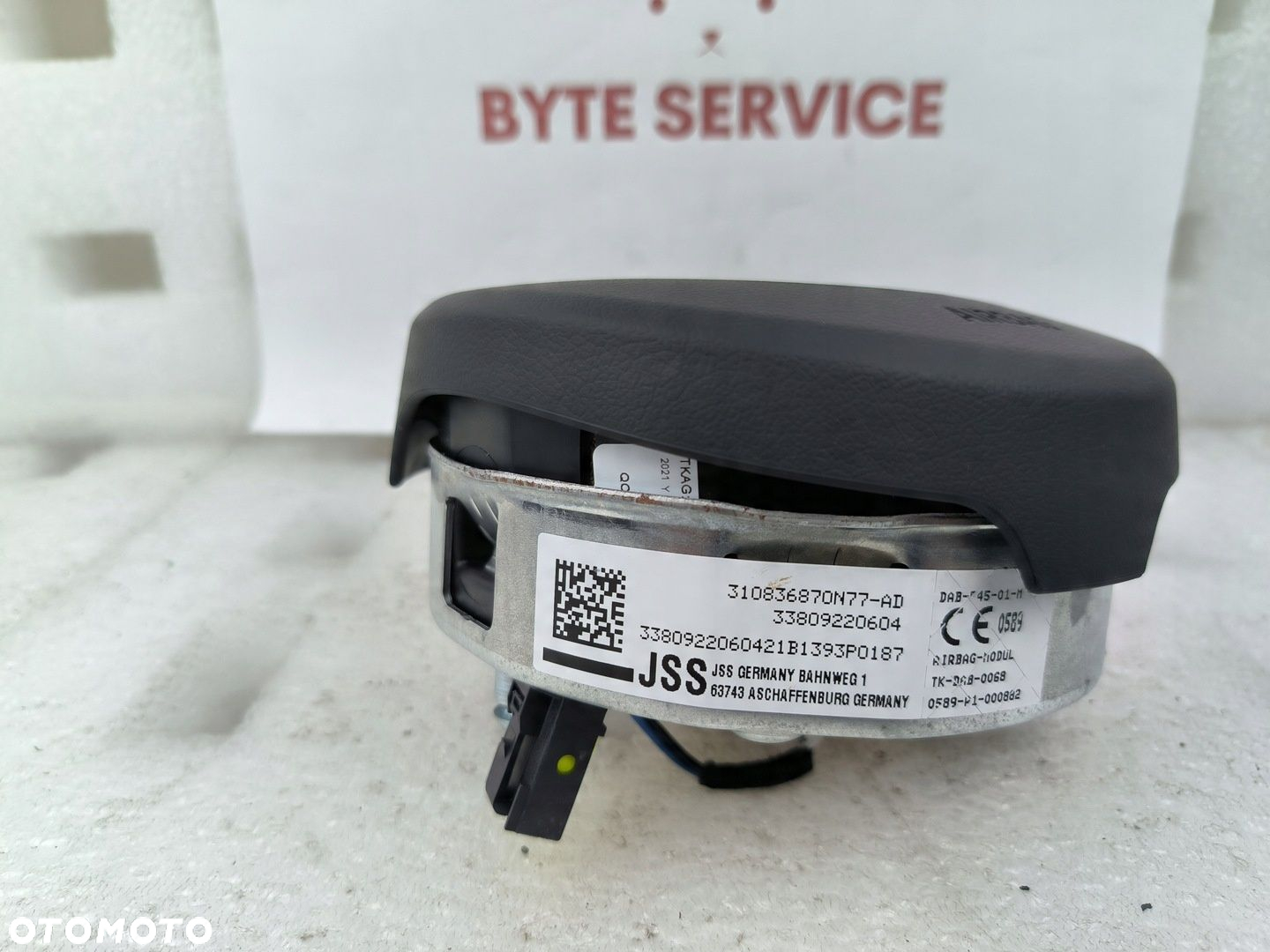 BMW 1 2 3 X1 X3 X5 X6 PODUSZKA AIRBAG KIEROWCY 310836870N77-AD - 4