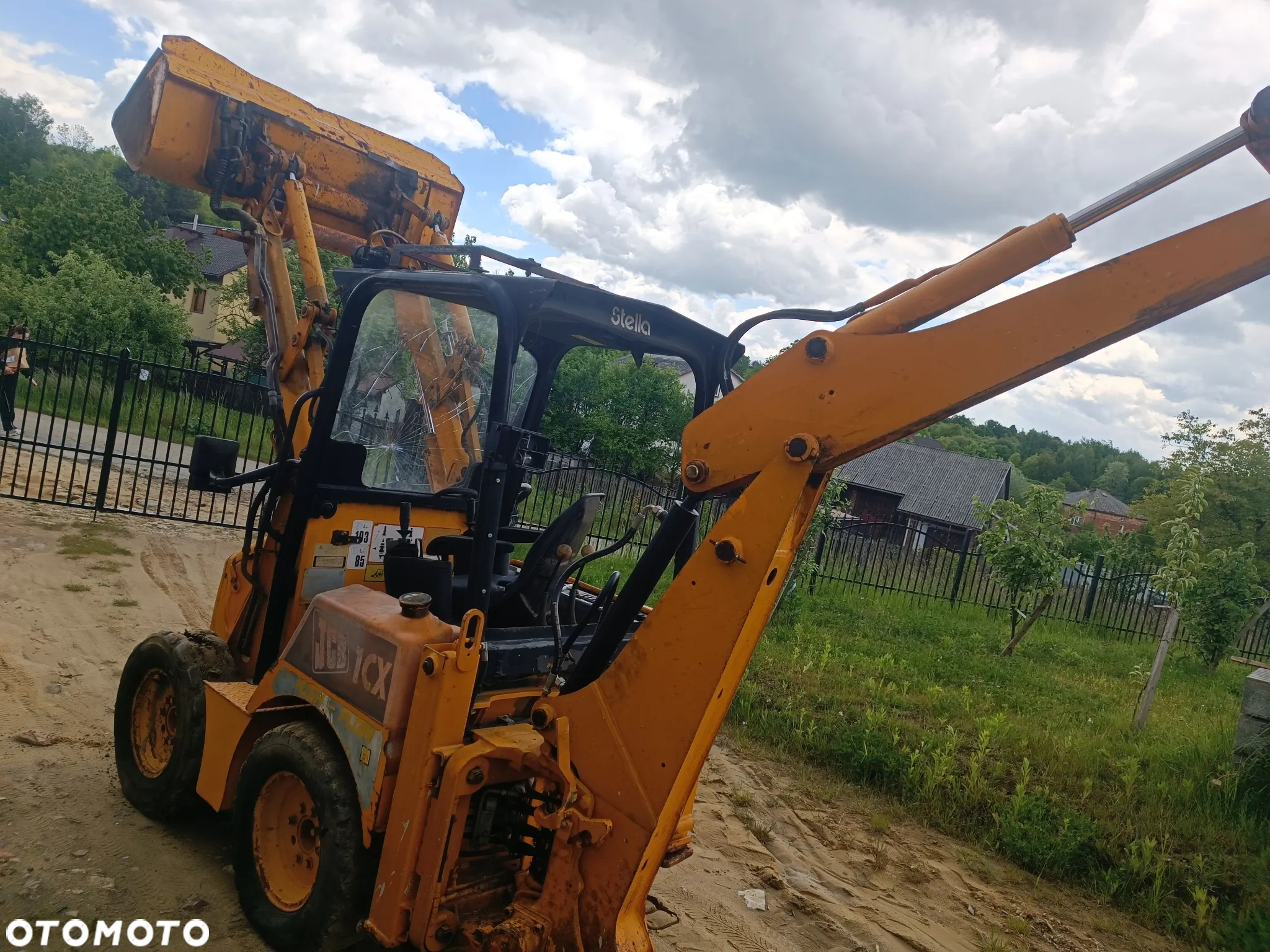1cx jcb mini koparko ładowarka bobcat - 3