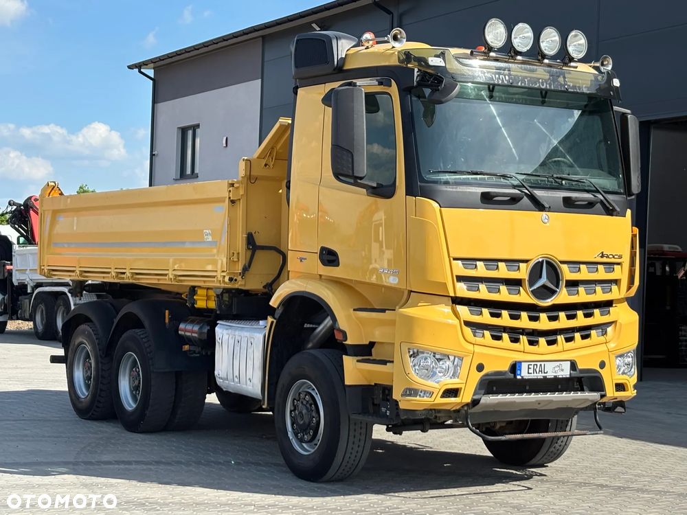 Mercedes-Benz Arocs 3345 MANUAL 6X6  Kipper Meiller 3-stronny Hydroburta stan idealny - 10