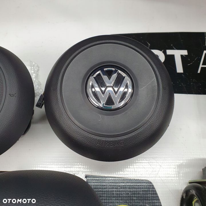VOLKSWAGEN TIGUAN II 2 5NA DESKA ROZDZIELCZA KONSOLA KOKPIT PULPIT PODUSZKI AIRBAG AIR BAG PASY KIT SET - 8
