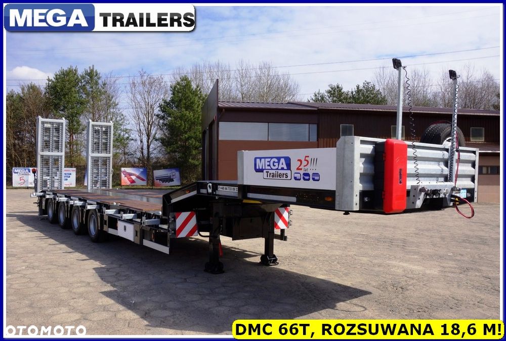 Inny Niska podłoga DMC 66,0 TON, ROZCIĄGANA 18,60 M - pod KONTENERY !!! - 13