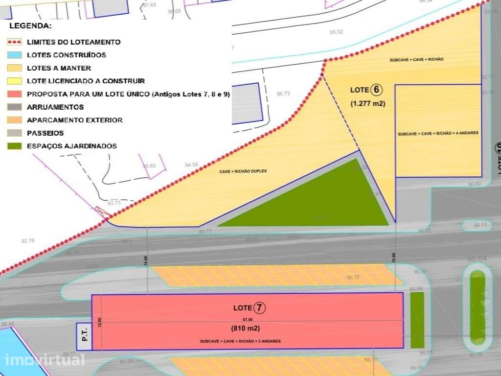 Lotes p/ construção em Campanhã - Grande imagem: 3/8