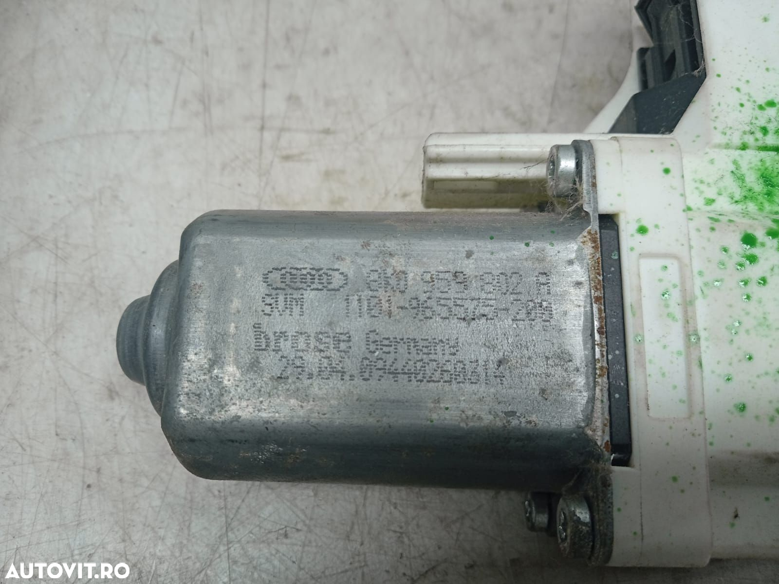 Motoras macara geam dreapta fata 8k0959802a Audi Q7 4L [2005 - 2009] - 3