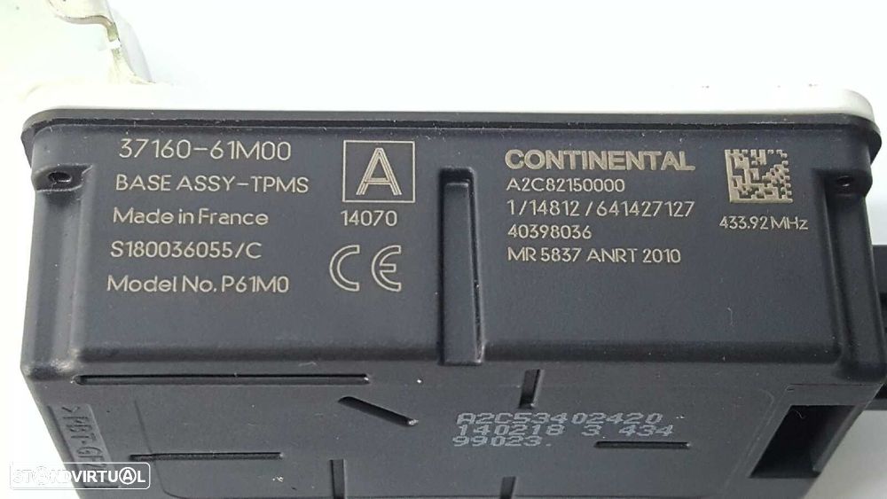 MÓDULO ELETRÓNICO SUZUKI SX4 RW (EY) GL - 3