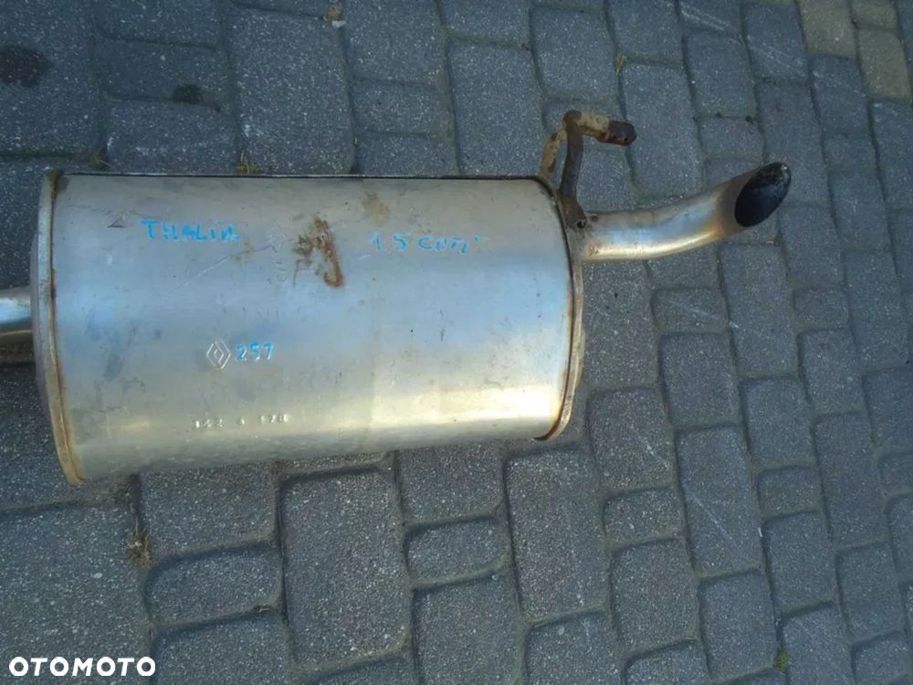 Wydech Tłumik Rura Wydechowa renault clio III modus thalia - 3