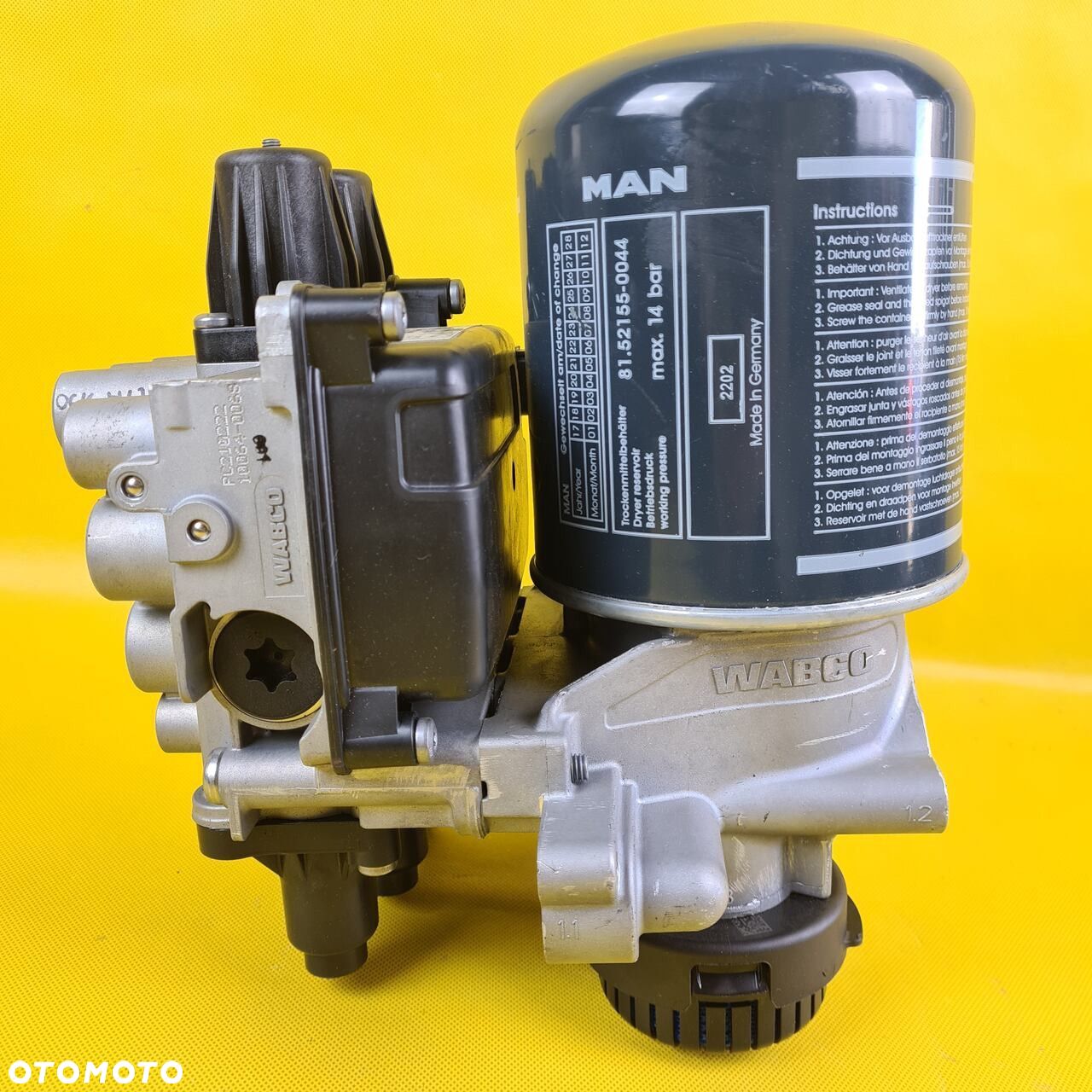 OSUSZACZ ECAM MAN TGX TGS AUTOBUSY E6 81.52108-6031 - 1