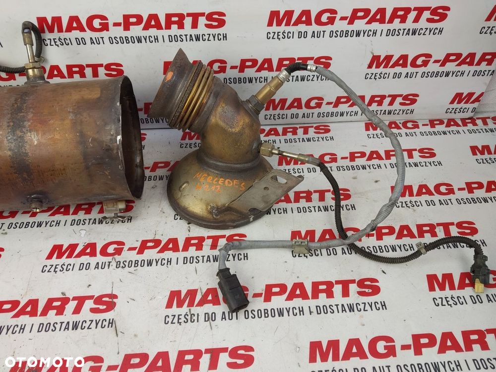 obudowa filtra DPF FAP sonda czujnik spalin mercedes w212 e-klassa e300 A2124903292 - 3
