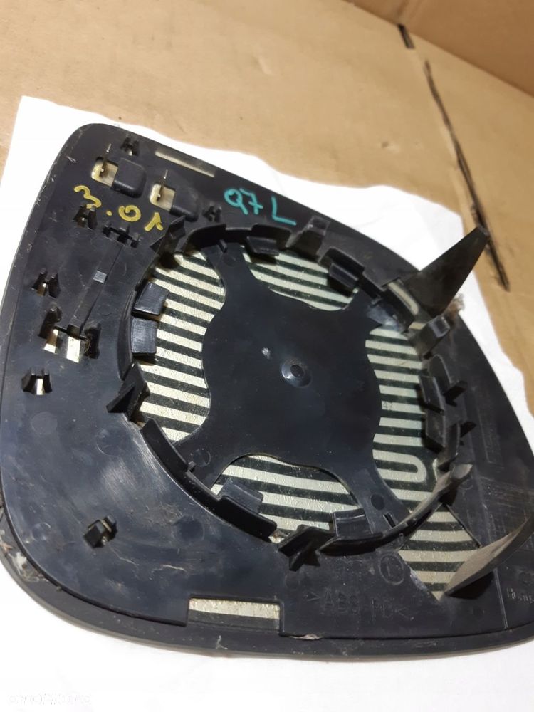 AUDI Q7 4L SZKŁO LUSTERKA WKŁAD LEWY GRZANY PRZED LIFT 05-09R - 4