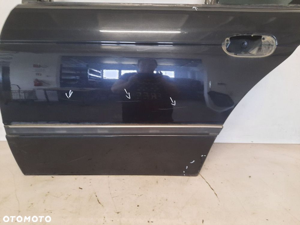 BMW 520i E39 95-00 DRZWI TYŁ LEWE  TYLNE COSMOSSCHWARZ METALLIC - 8