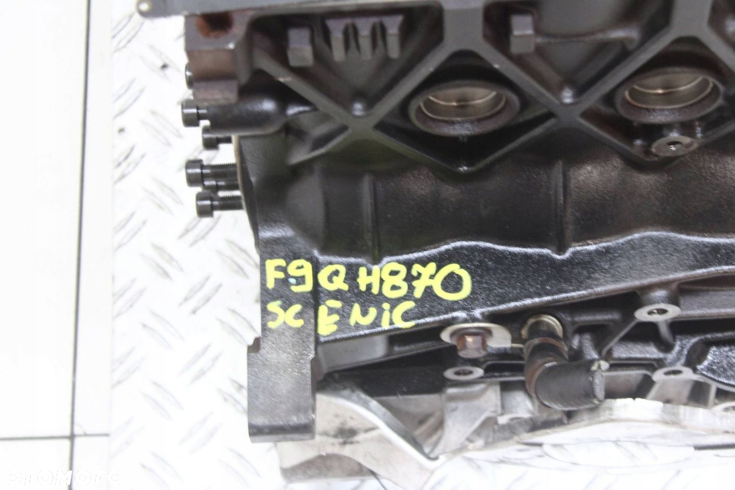 BLOK SŁUPEK DÓŁ SILNIKA RENAULT SCENIC III 1.9 DCI F9Q F9QH870 F9Q870 - 7