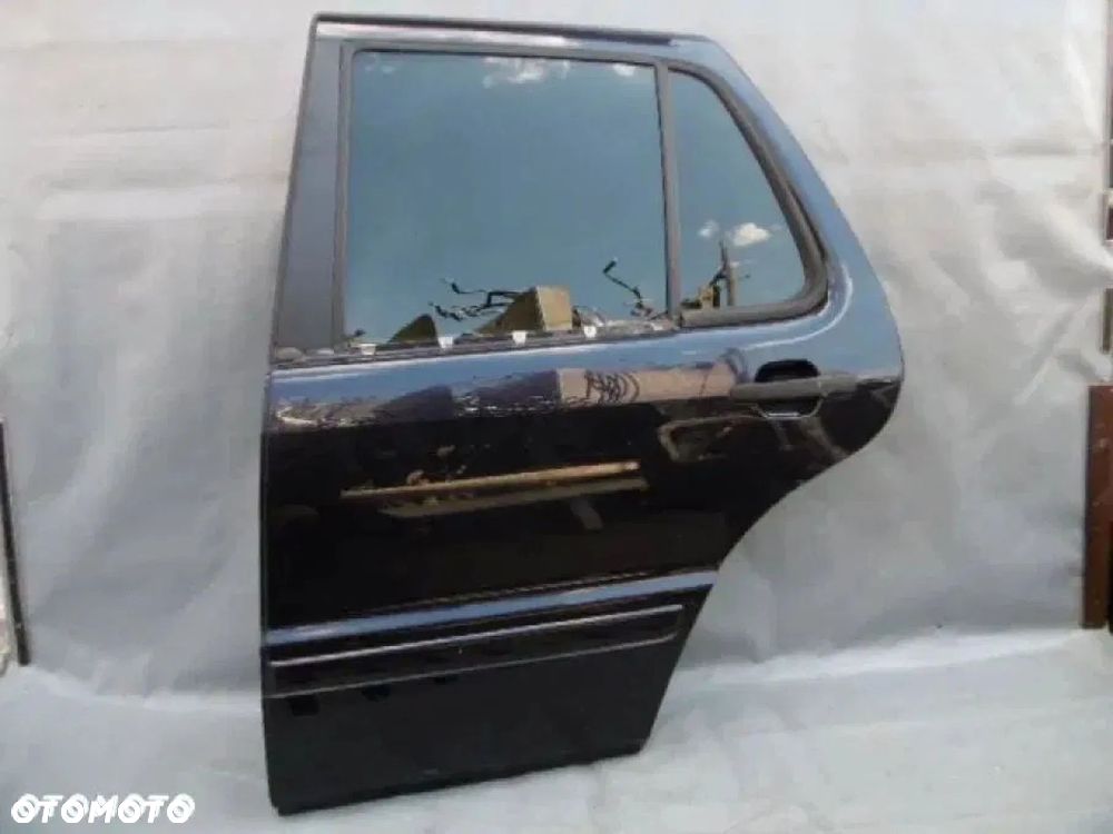 Mercedes ML W163 Lift 01-05 Drzwi Tylne Lewe Tył Szyba - 2