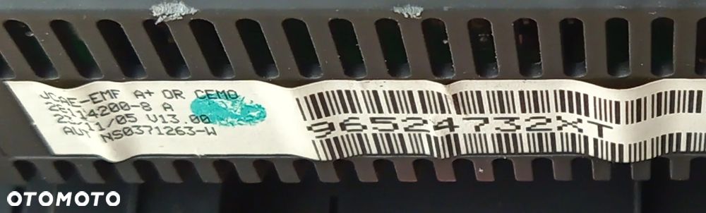 Peugeot 307 zegarek wyświetlacz  96524732XT - 3
