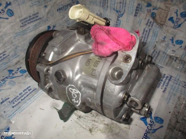 Compressor AC 90559843  SD6VBB OPEL ASTRA G 1998 2.0Di 82Cv 0P OPEL ASTRA G CARAVAN 1999 2.0DI 82CV 5P PRETO DIESEL SANDEN - 2