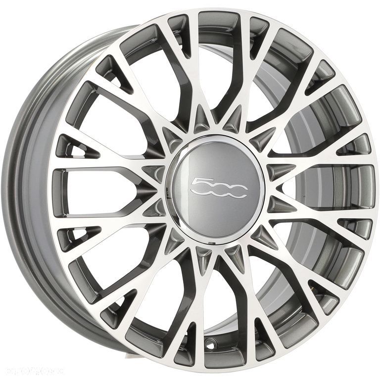4x Felgi 16 4x98 m.in. do FIAT 500 500C Abarth 595 Panda Doblo 223 Multipla Stilo - Y1283 - 3