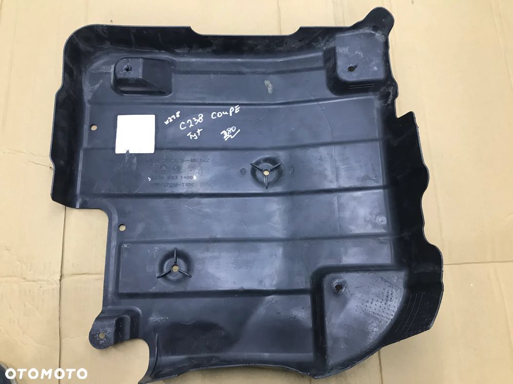 Osłona podwozia Mercedes e-klasa w238 coupe tylna tył a2386931400 - 7