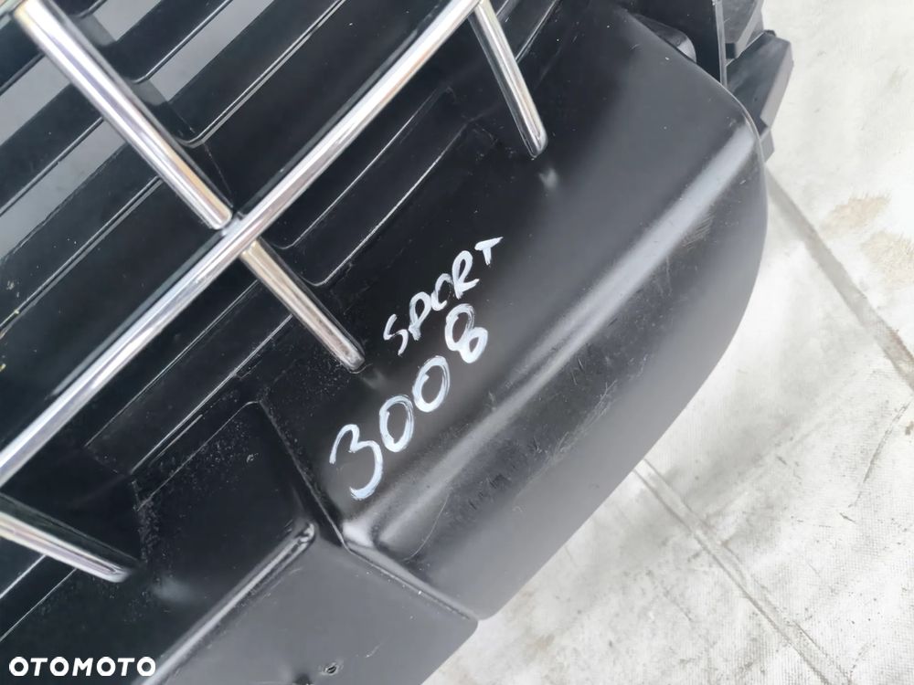 PEUGEOT 3008 I SPORT GRILL ATRAPA ZDERZAKA - 4