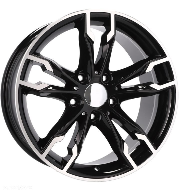 4x Felgi 17 m.in. do BMW 3 e36 5 e34 e39 e60 e61 6 e63 e64 f06 f12 f13 7 e38 e65 - B1257 (BK5255) - 9
