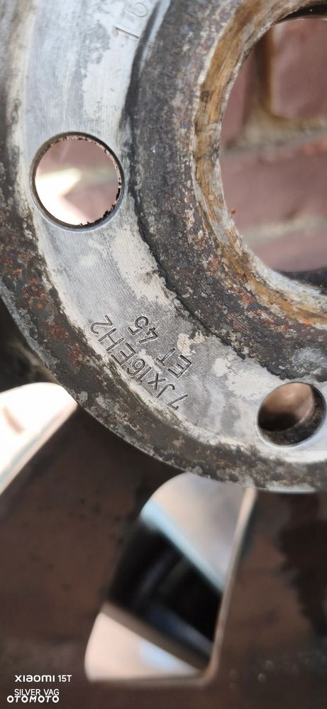 Alufelgi koła felgi opony 205 55 16 Volkswagen Touran golf passat 5x112 4szt oryginalne ET45 - 10