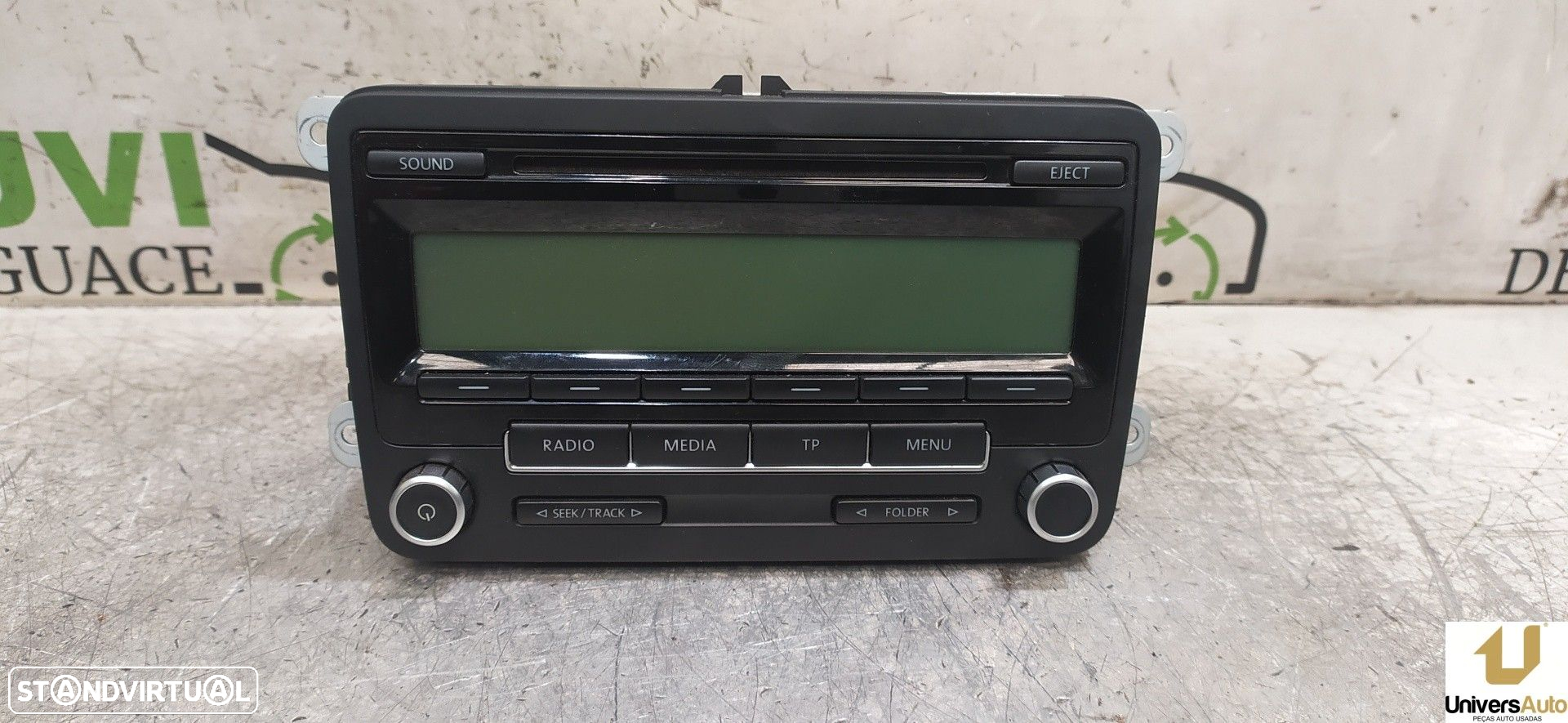 SISTEMA AUDIO / RADIO CD VOLKSWAGEN GOLF VI 2009 -1K0035186AA - 3
