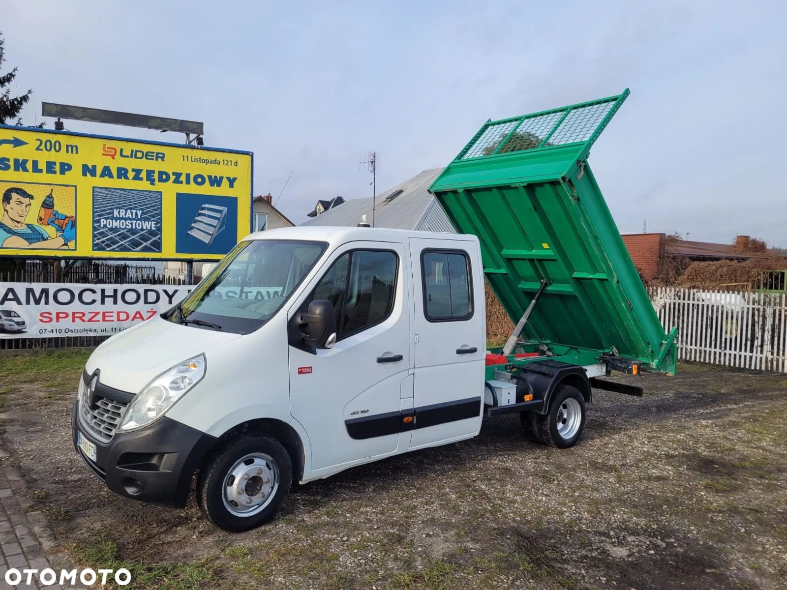 Renault MASTER 2015 ROK WYWROTKA 6 OSOBOWY KLIMA - 1