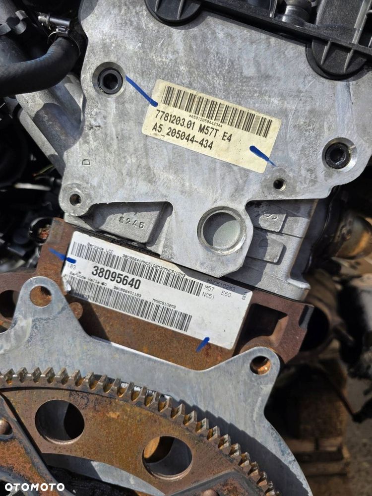 silnik kompletny bmw e60 e61 2.5d m57d25 nr mag 246n - 5