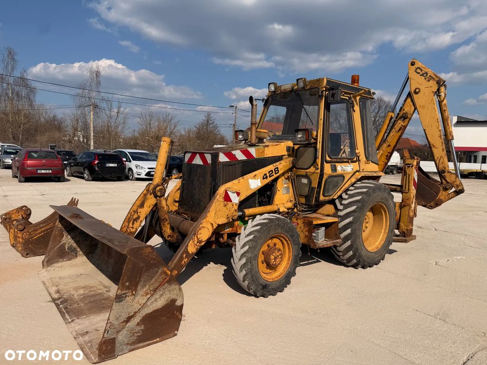 Caterpillar 428 Koparko Ładowarka 3 Łyżki - 25