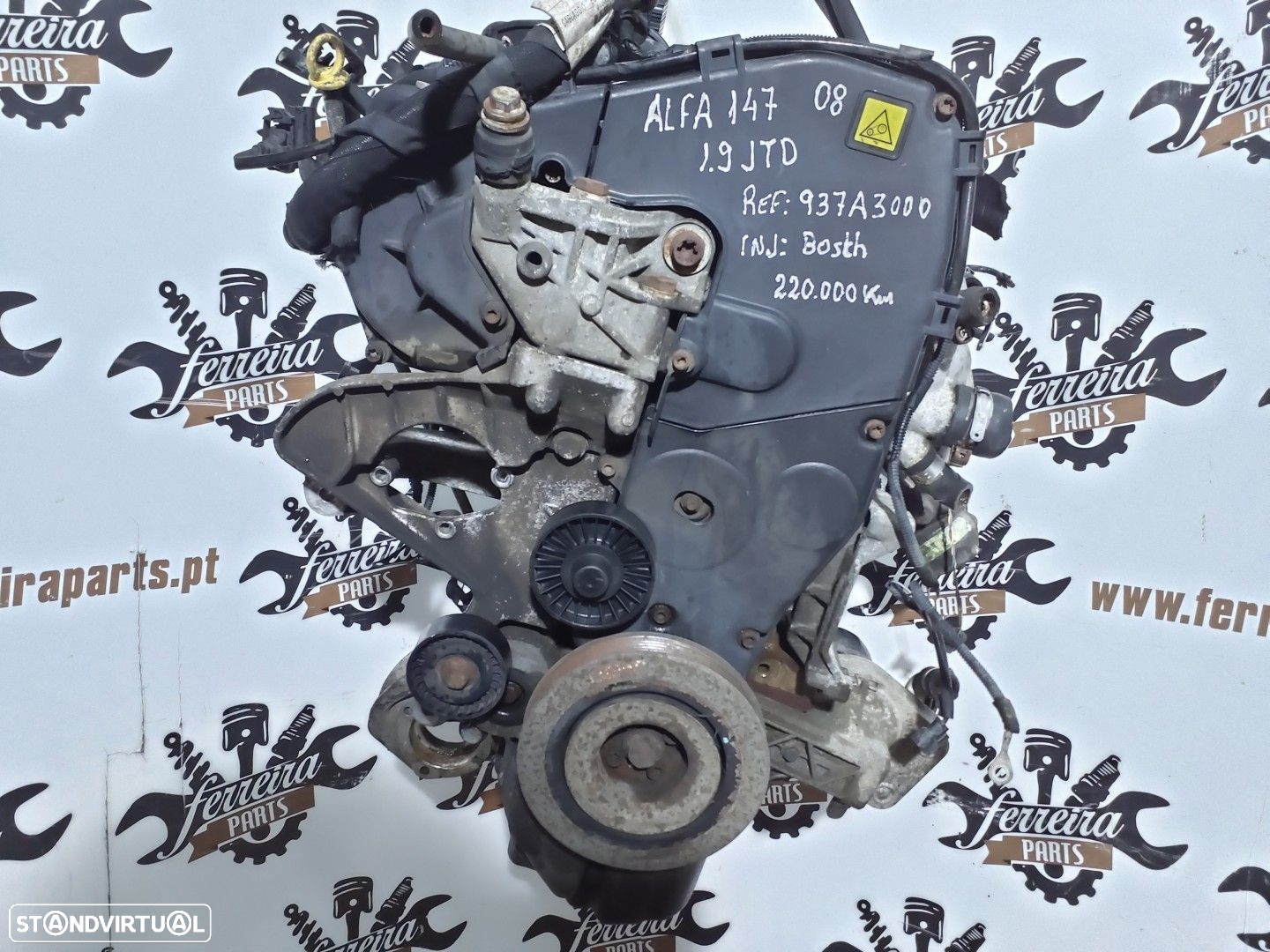 Motor ALFA ROMEO 147 (937_) 1.9 JTD Ref: 937A3000 - 2