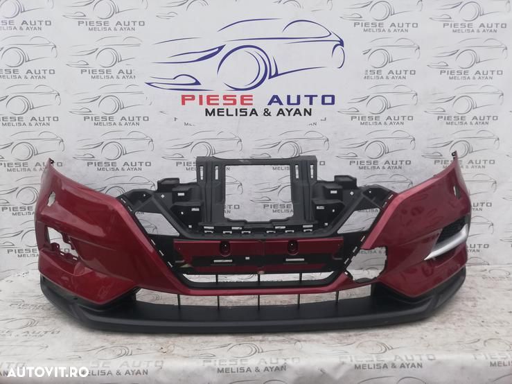 Bara fata Nissan Qashqai 2 Facelift an 2017-2018-2019-2020 Gauri pentru 6 senzori si spalatoare fa - 1