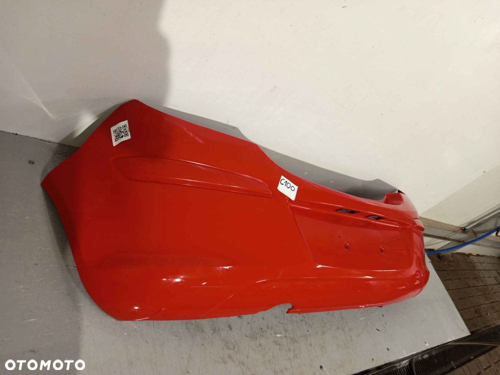 ^ ZDERZAK TYŁ TYLNY DO OPEL CORSA D Z547 CZERWONY - 3