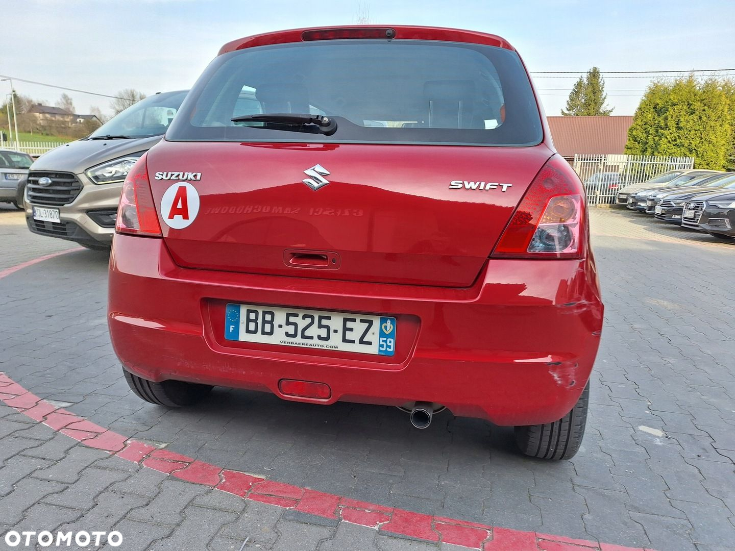 SUZUKI SWIFT 3 III 4 IV MK6 MZ LIFT SZYBA KLAPA BAGAŻNIKA ZCK 05-10 - 3